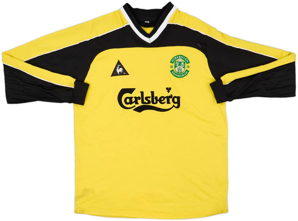 2002-03 Hibernian GK Shirt - 8/10 - (M)