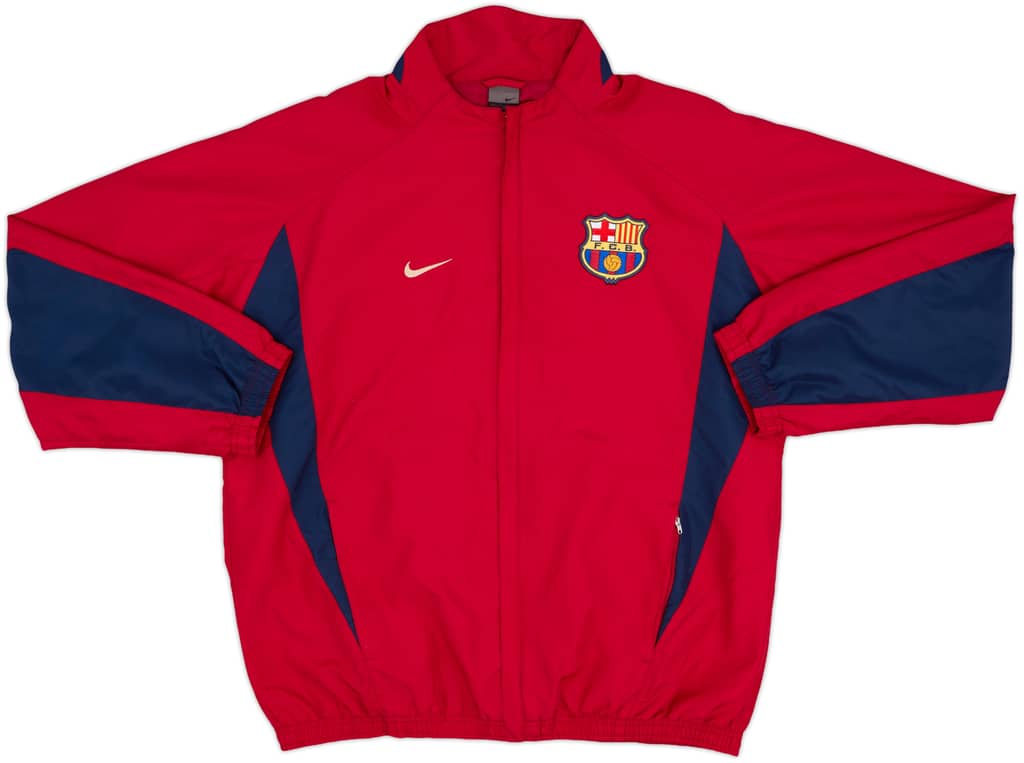 2002-03 Barcelona Nike Track Jacket - 9/10 - (L)