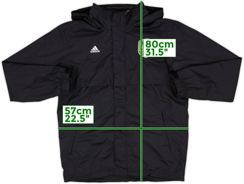 2014 MLS All Stars adidas Hooded Rain Jacket - 7/10 - (M)