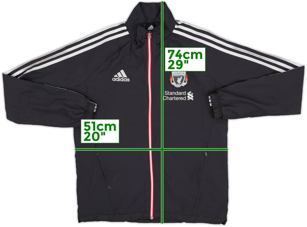 2011-12 Liverpool adidas Track Jacket - 6/10 - (S)