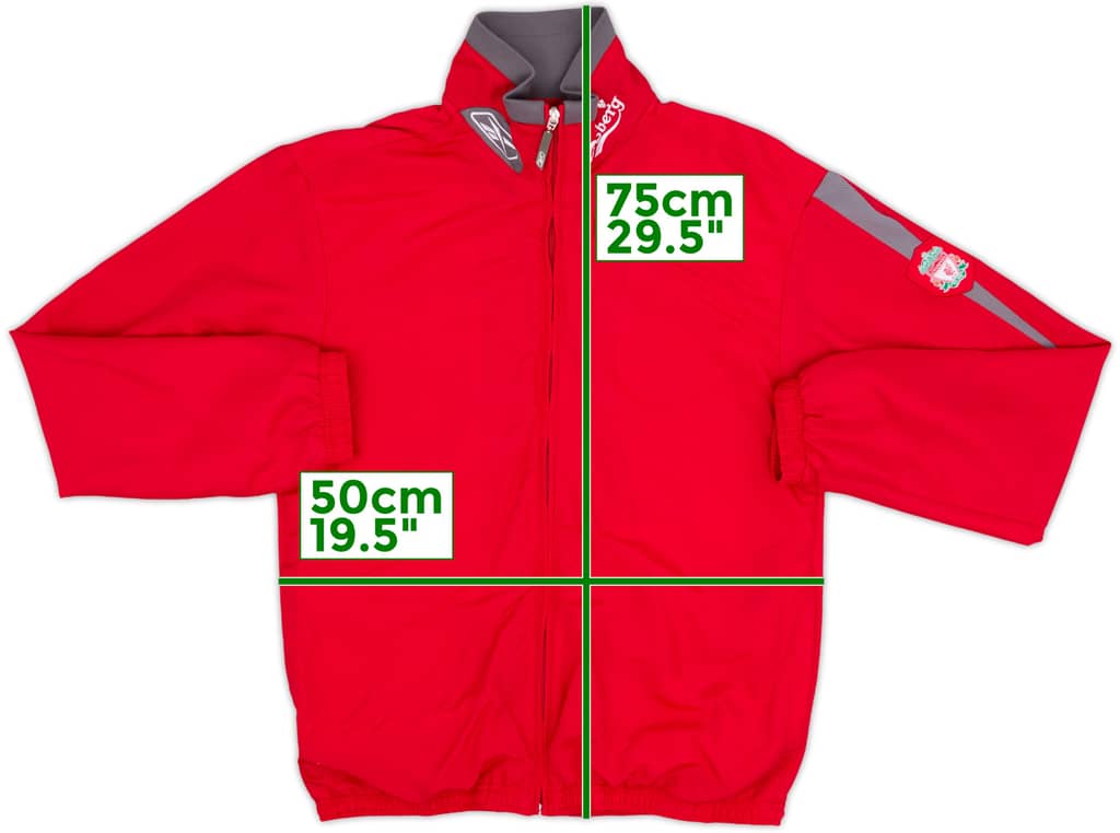 2005-06 Liverpool Reebok Track Jacket - 8/10 - (XS)
