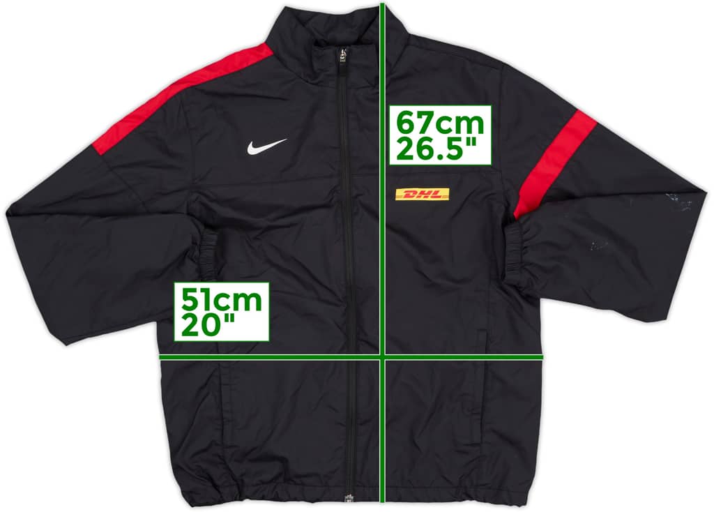 2014-15 Manchester United Nike Track Jacket - 8/10 - (XL.Boys)