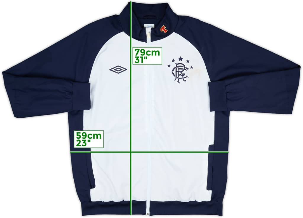 2011-12 Rangers Umbro Track Jacket - 8/10 - (XL)