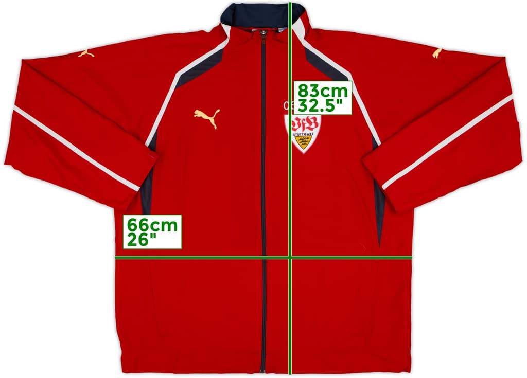 2004-05 Stuttgart Puma Track Jacket - 5/10 - (XL)