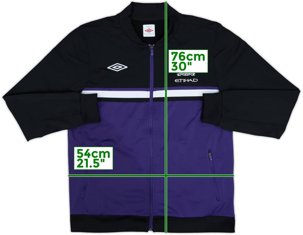 2012-13 Manchester City Umbro Track Jacket - 8/10 - (L)