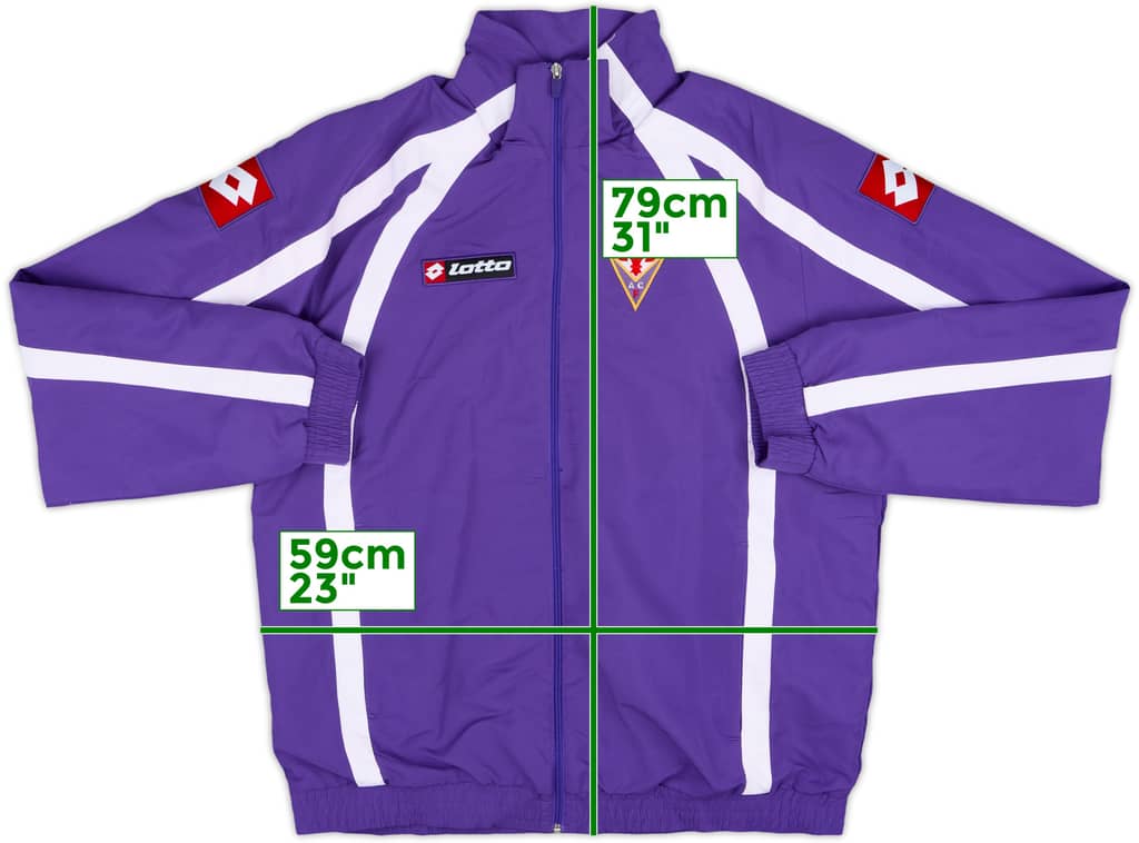 2005-06 Fiorentina Lotto Track Jacket - 9/10 - (XL)