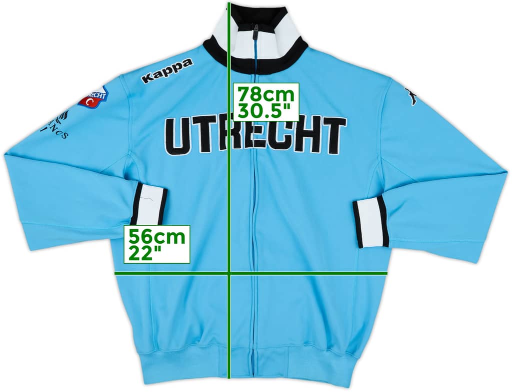2009-10 Utrecht Kappa Track Jacket - 9/10 - (XL)
