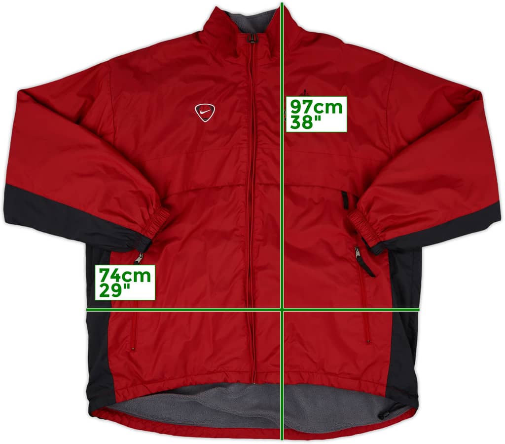 2000-01 Sunderland Nike Padded Bench Coat - 10/10 - (XXL)