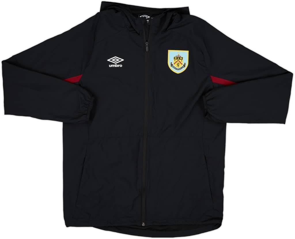 2019-20 Burnley Umbro Hooded Track Jacket - 10/10 - (M)