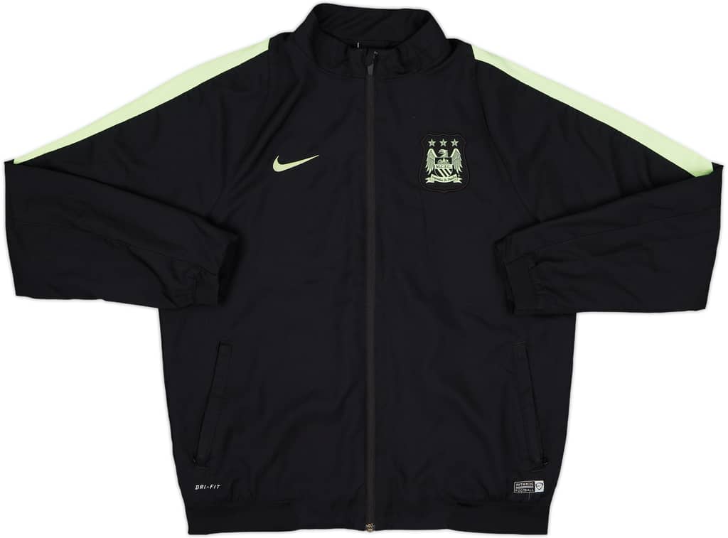 2015-16 Manchester City Nike Track Jacket - 9/10 - (XL.Boys)