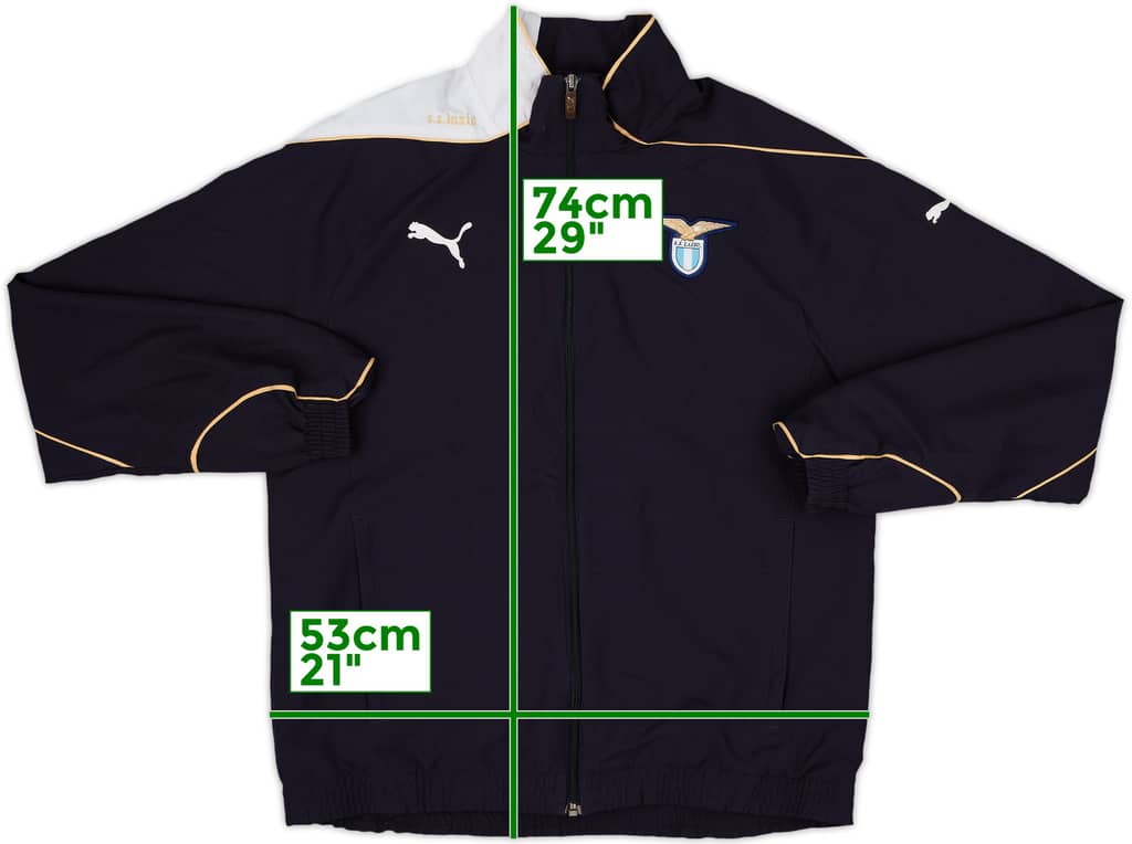 2007-08 Lazio Puma Track Jacket - 6/10 - (L)