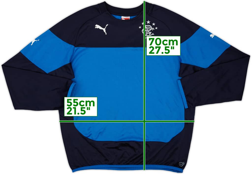 2014-15 Rangers Puma Sweat Top - 5/10 - (L)