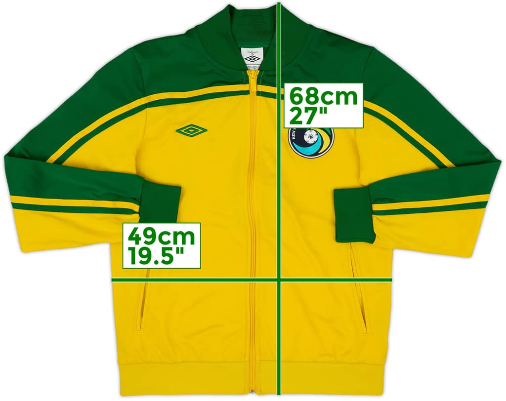2011-12 New York Cosmos Umbro Track Jacket - 8/10 - (S)