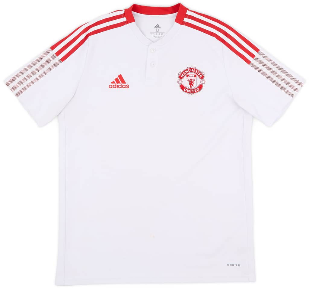 2021-22 Manchester United adidas Polo Shirt - 5/10 - (M)