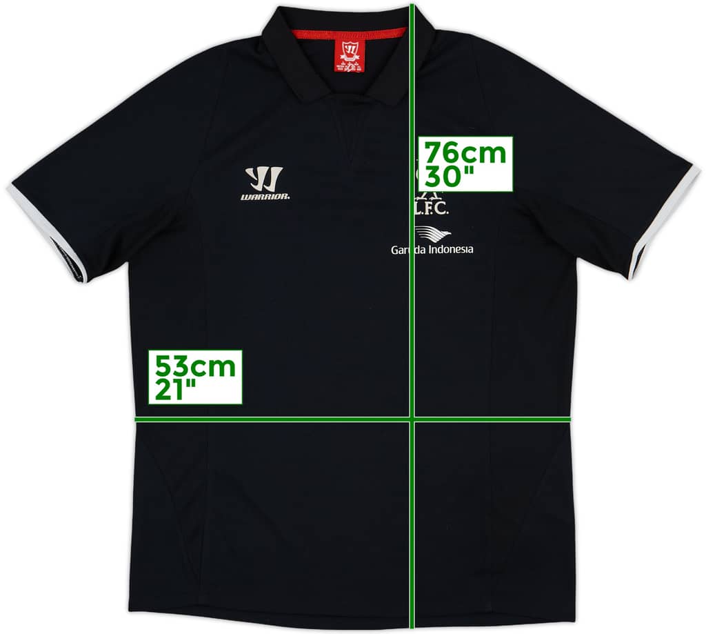 2014-15 Liverpool Warrior Polo Shirt - 7/10 - (L)