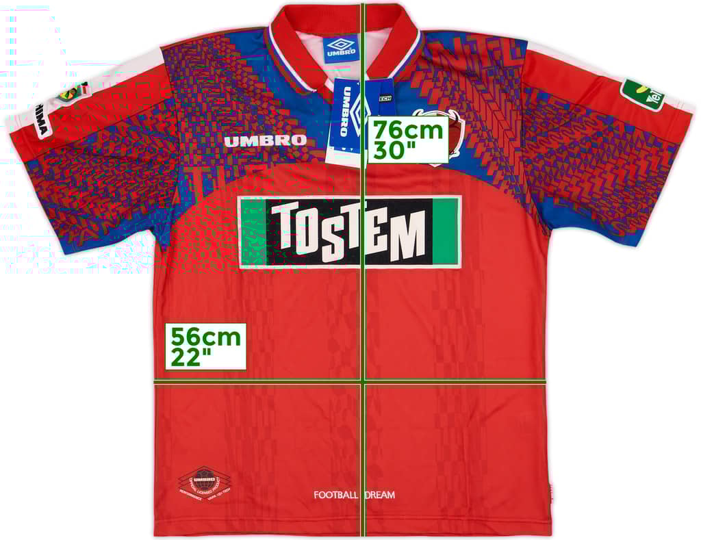 1997 Kashima Antlers Home Shirt (L)
