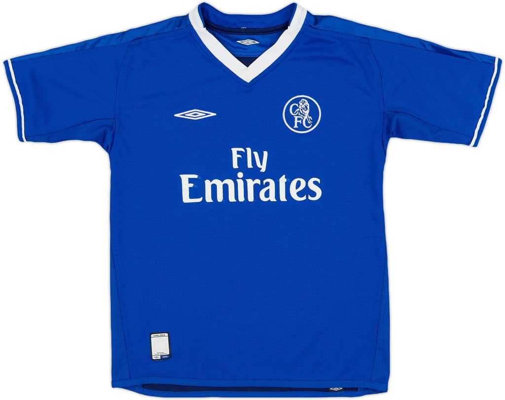 2003-05 Chelsea Home Shirt - 4/10 - (M.Boys)