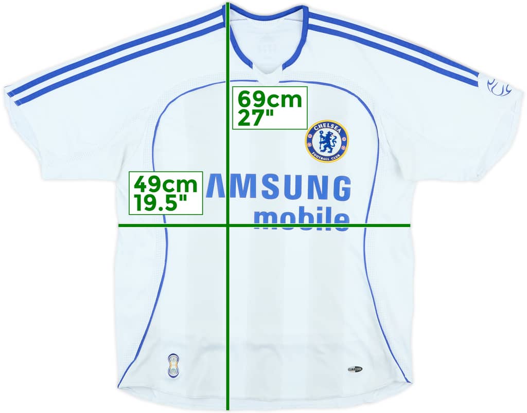2006-07 Chelsea Away Shirt - 7/10 - (XL.Boys)