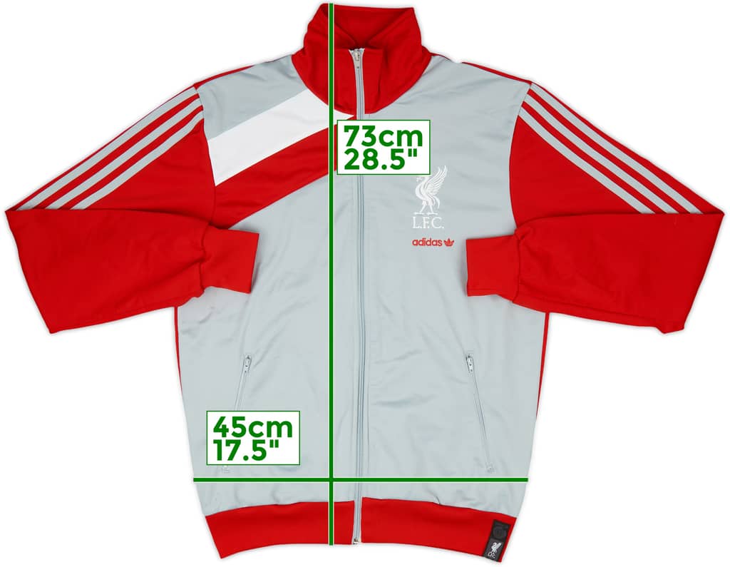 2008-09 Liverpool adidas Track Jacket - 8/10 - (M)