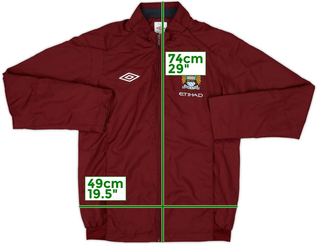 2012-13 Manchester City Umbro Track Jacket - 9/10 - (S)