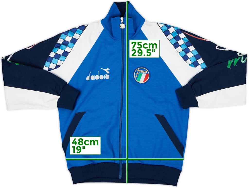 1990 Italy Diadora Track Jacket - 5/10 - (L)