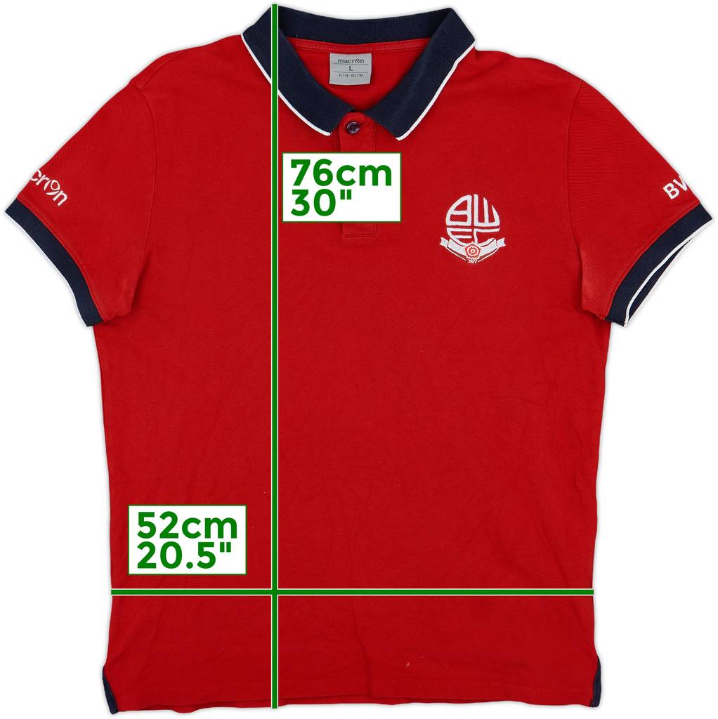 2019-20 Bolton Macron Polo Shirt - 5/10 - (L)