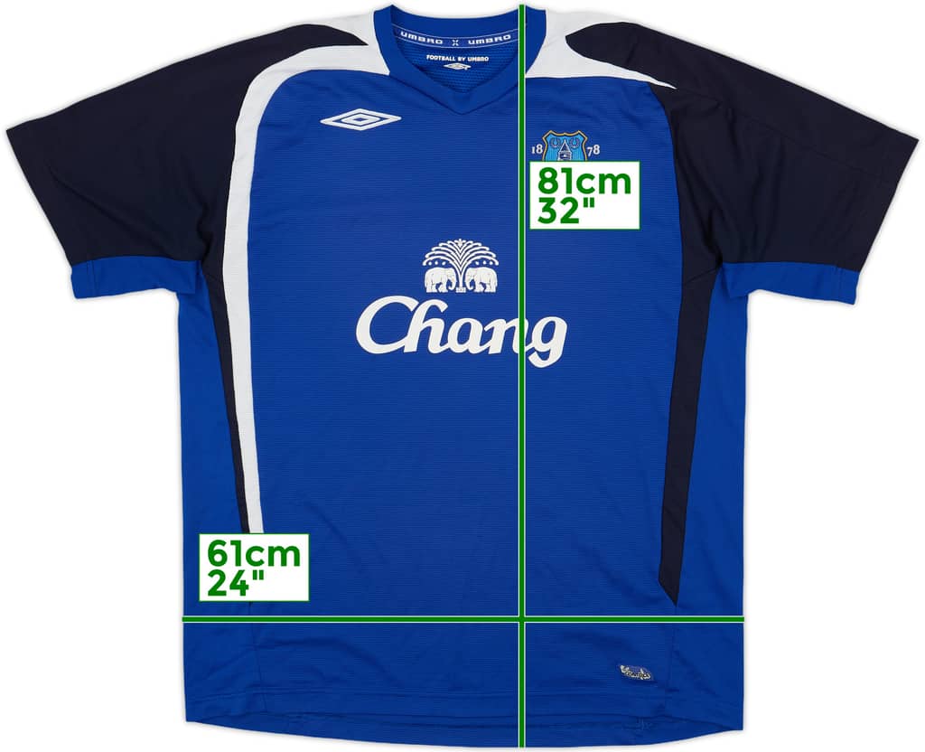 2004-05 Everton Umbro Training Shirt - 8/10 - (L)