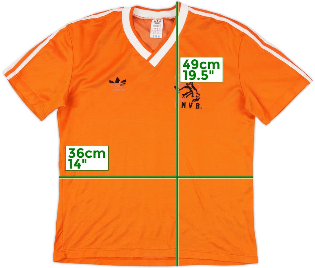 1985-88 Netherlands Home Shirt - 5/10 - (M/L)