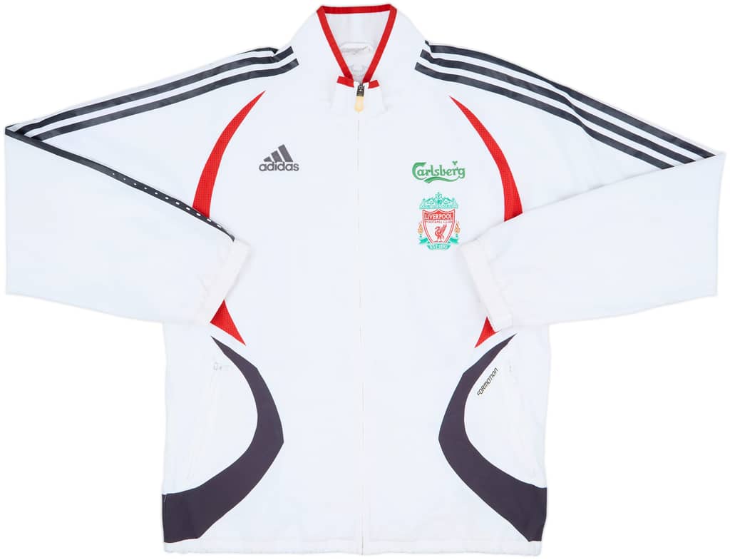 2006-07 Liverpool adidas Track Jacket - 6/10 - (L)