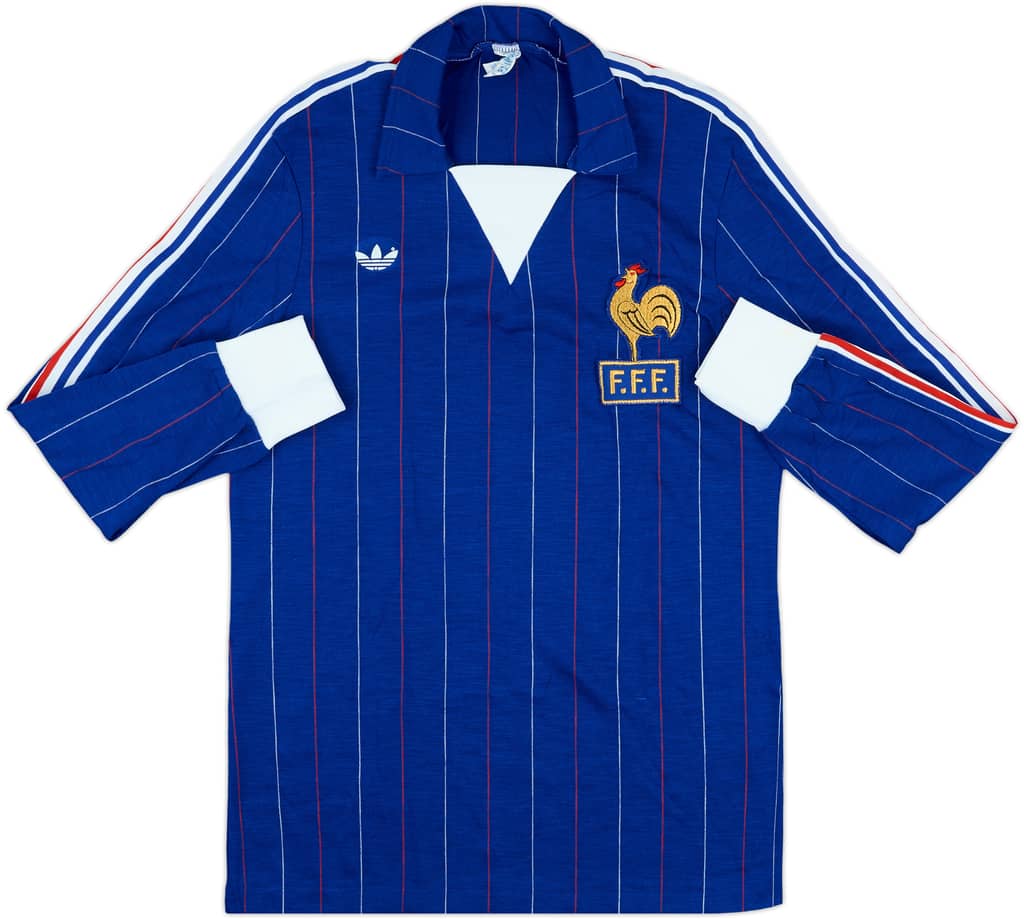 1980-82 France Home L/S Shirt - 10/10 - (M)