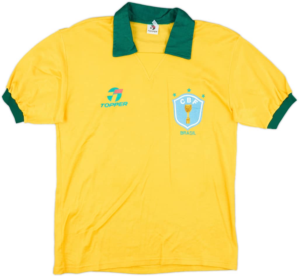 1990 Brazil Home Shirt - 9/10 - (M)