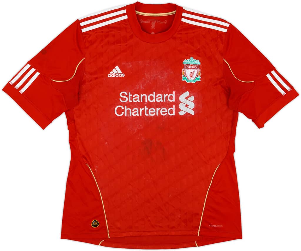 2010-12 Liverpool Home Shirt - 4/10 - (L)