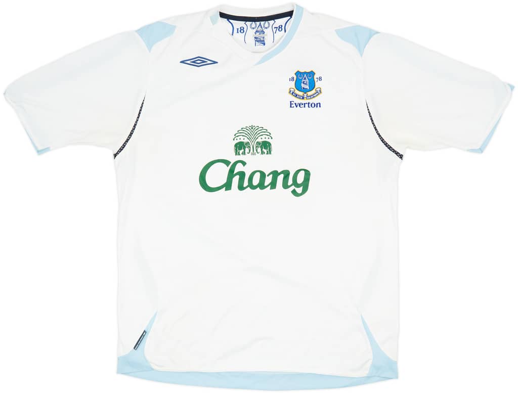 2006-07 Everton Away Shirt - 5/10 - (XL)