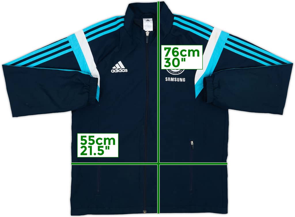 2014-15 Chelsea adidas Track Jacket - 6/10 - (M)