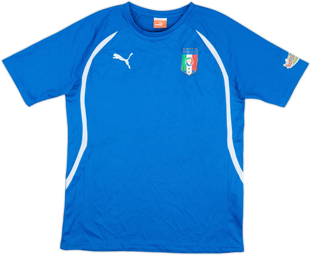 2013 Italy Puma Training Shirt - 8/10 - (XL.Boys)