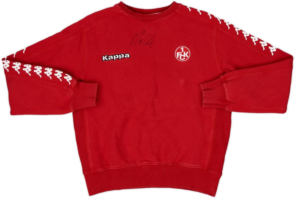 2005-06 Kaiserslautern Signed Kappa Sweat Top - 7/10 - (S)