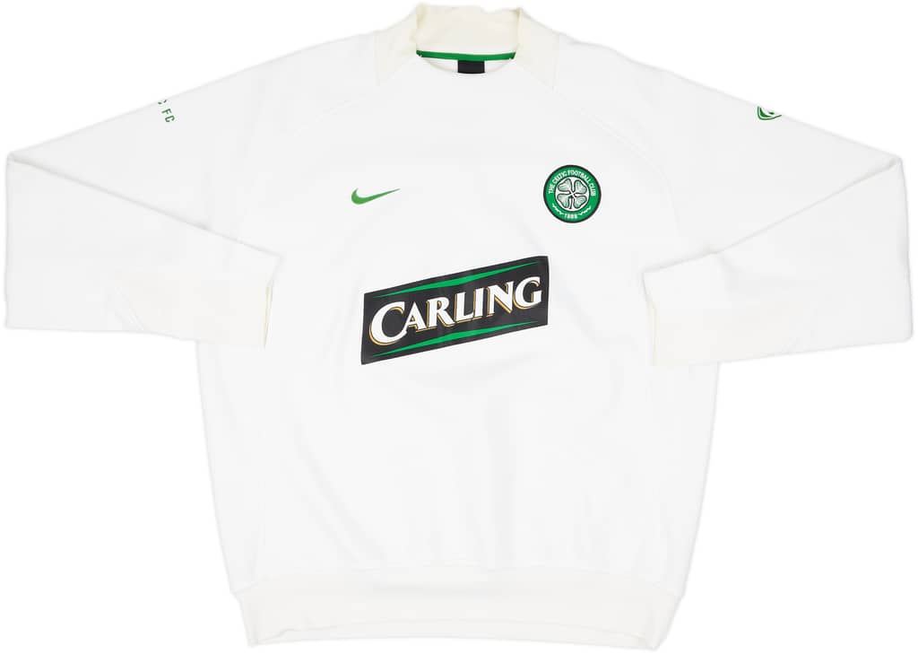 2005-06 Celtic Nike Sweat Top - 6/10 - (XL)