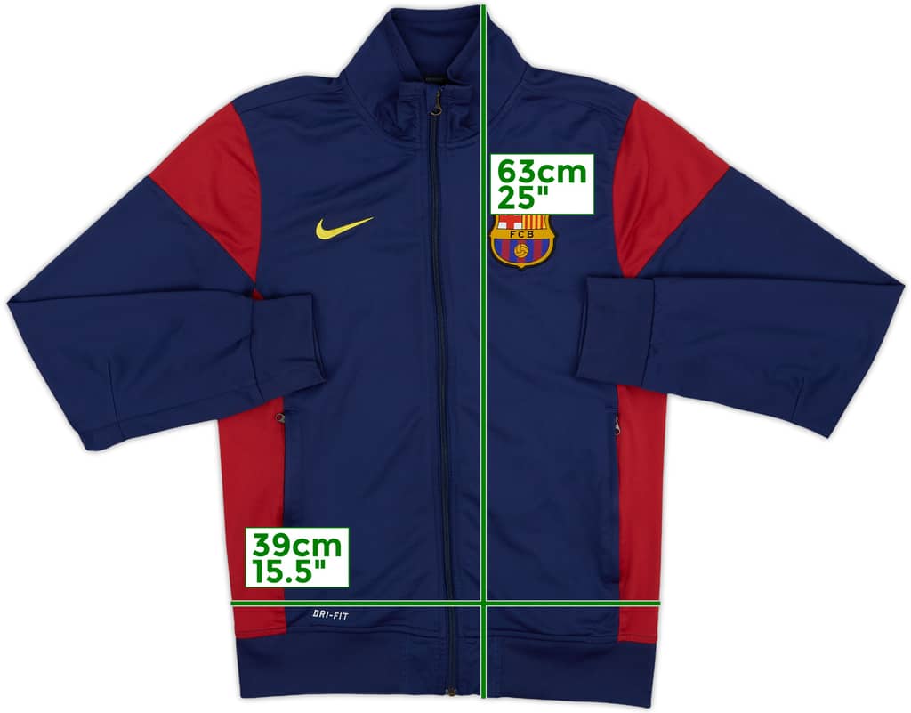 2013-14 Barcelona Nike Track Jacket - 8/10 - (S)