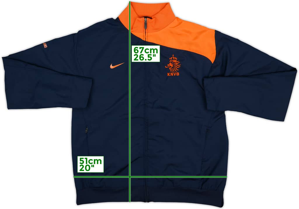2008-10 Netherlands Nike Track Jacket - 8/10 - (L)