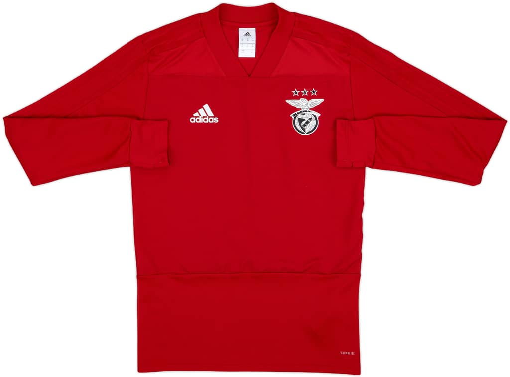 2017-18 Benfica adidas Sweat Top - 9/10 - (XS)