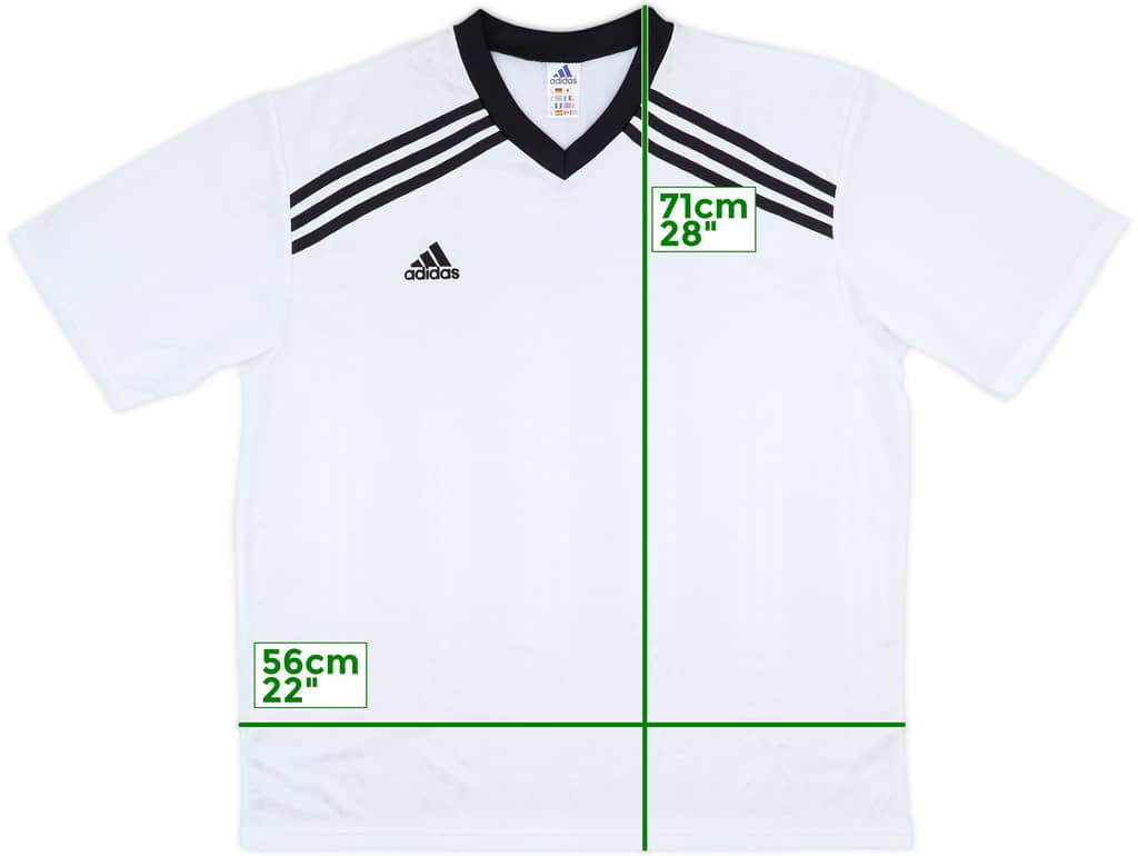 2000s adidas Template Training Shirt - 10/10 - (XL)