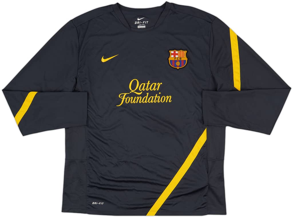 2012-13 Barcelona Nike Training L/S Shirt - 8/10 - (XL)