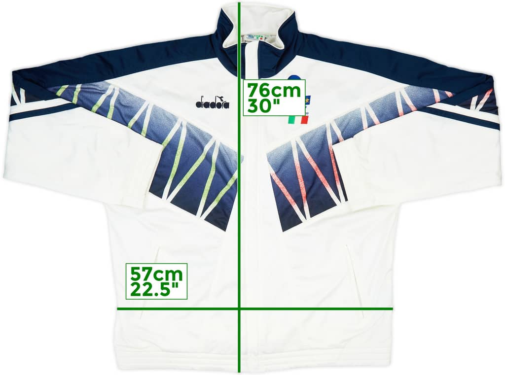 1994 Italy Diadora Track Jacket - 4/10 - (XL)