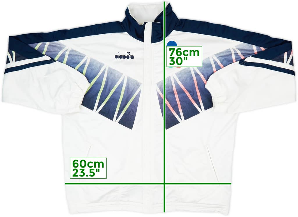 1994 Italy Diadora Track Jacket - 7/10 - (XL)