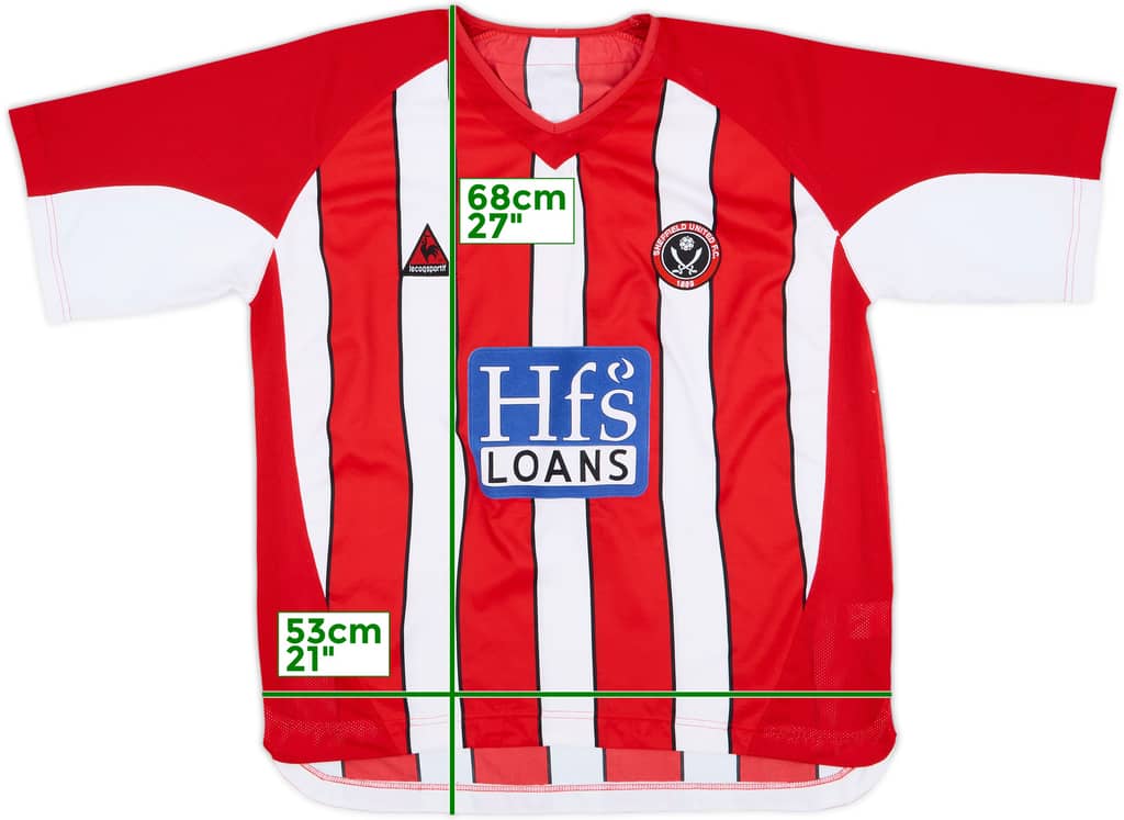2004-05 Sheffield United Home Shirt - 8/10 - (XL)