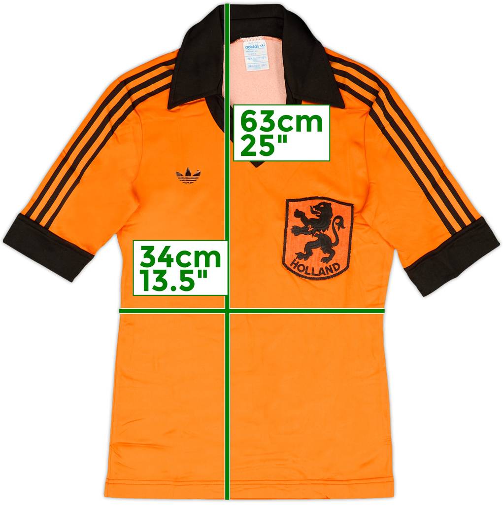 1978-80 Netherlands Home Shirt - 9/10 - (S)