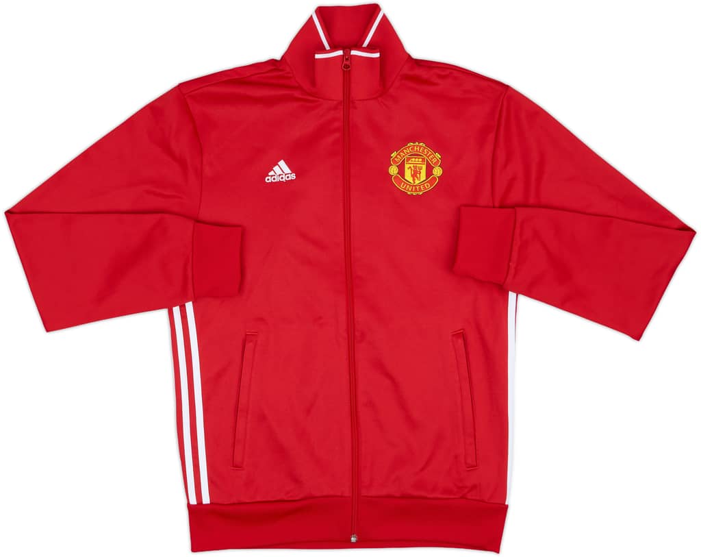 2016-17 Manchester United adidas Track Jacket - 7/10 - (S)