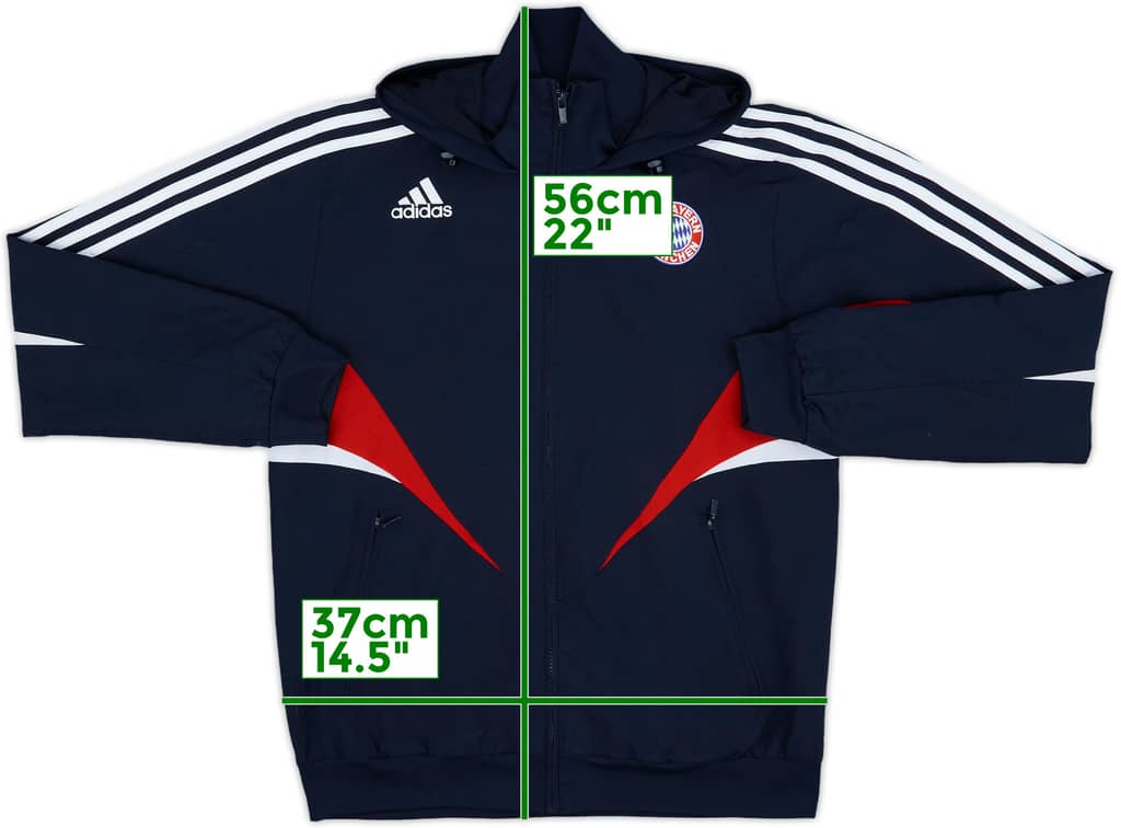 2008-09 Bayern Munich adidas Track Jacket - 7/10 - (M)