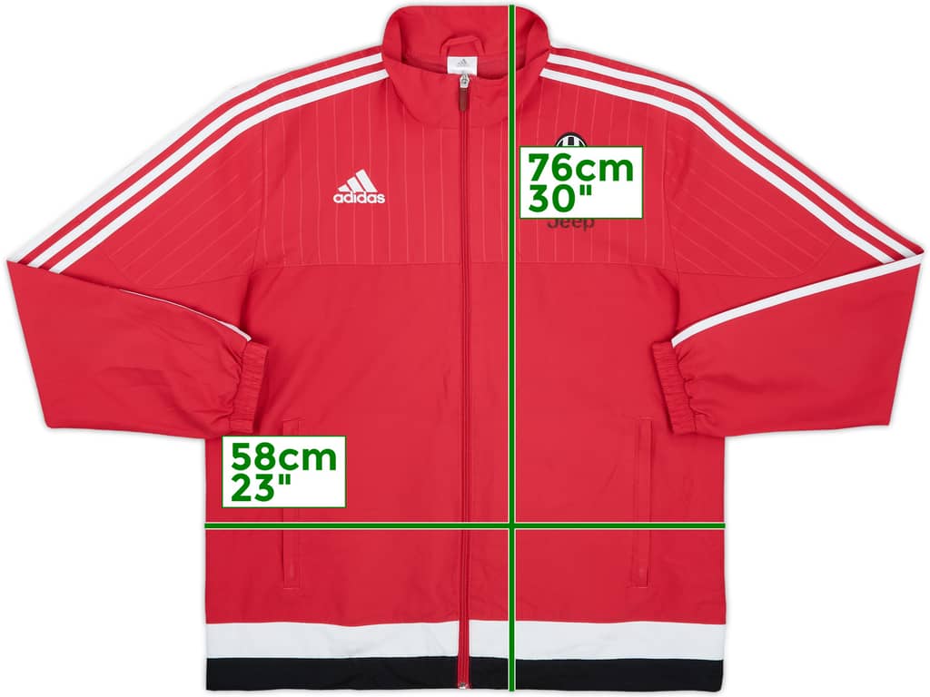 2015-16 Juventus adidas Track Jacket - 6/10 - (L)