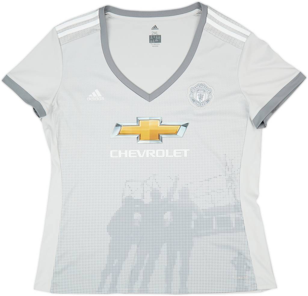 2017-18 Manchester United Third Shirt - 8/10 - (Women's XXL)